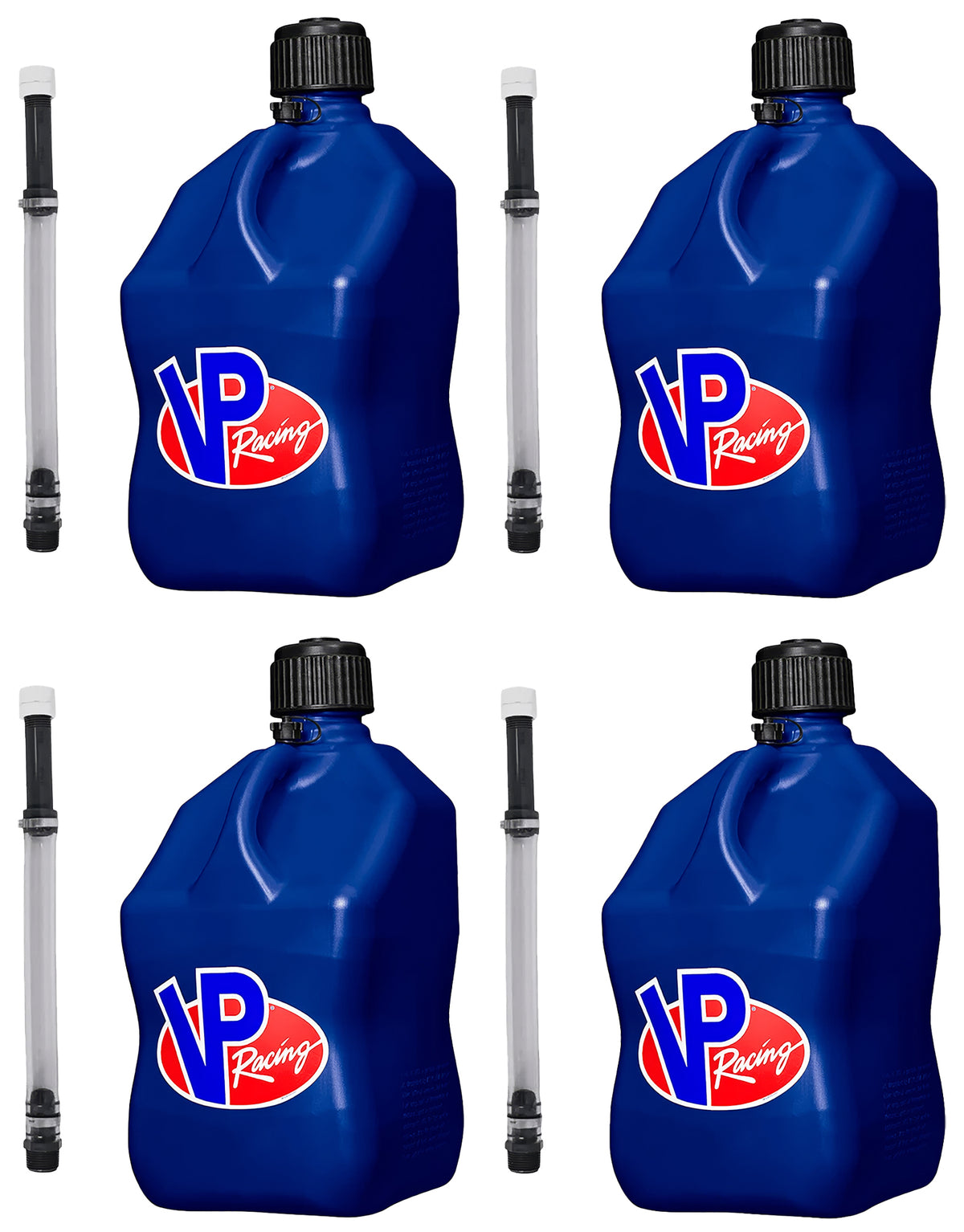 Utility Jug 5.5 Gal Blue Square w/Hose (Case 4)
