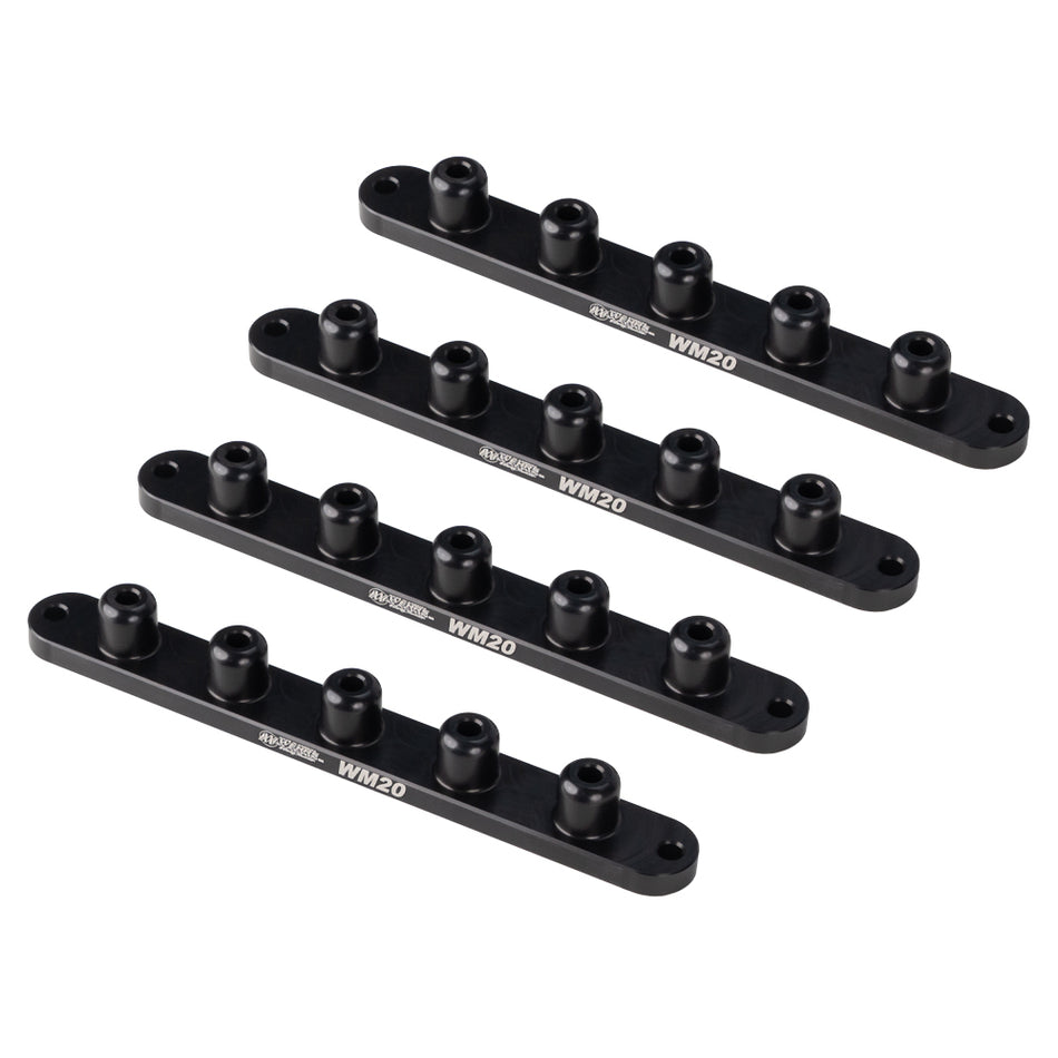 Lug Nut Plate Set of 4 5/8 Coarse