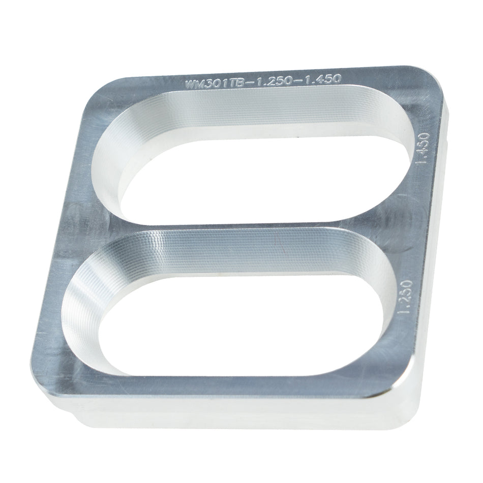 Carb Insert Twin Blade 1in Tall 1.250in-1.450in