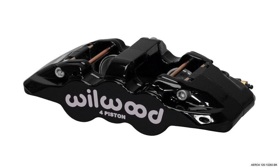 Caliper Aero4 4 Piston L/H 1.25 Rotor Black