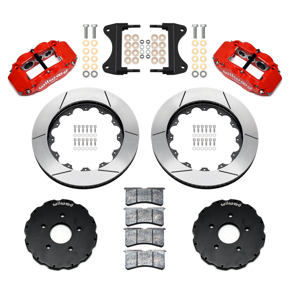 Front Brake Kit FNSL6R 14-19 Corvette 14IN Red