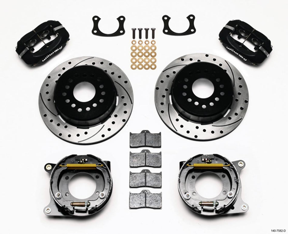 Brake Kit Big Ford Rear 2.36 Offset Black
