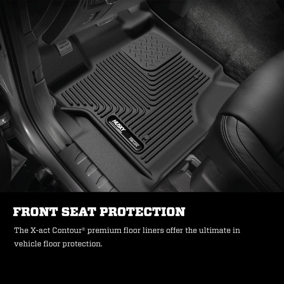 Husky X-act Front Floor Liner (Full Coverage) 54551