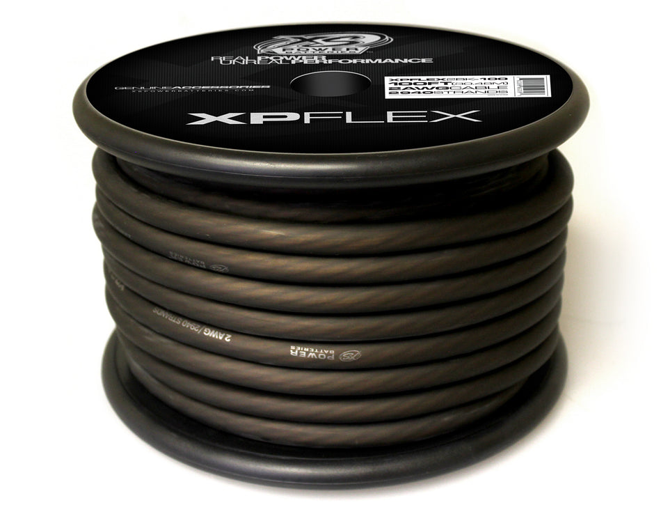 XP Flex Battery Cable 2 AWG 100ft Black