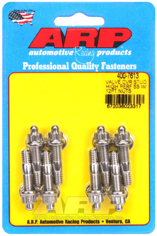 S/S Valve Cover Stud Kit 12pt. (8)