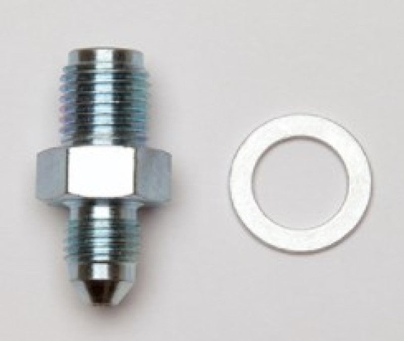 Adapter Fitting -3an to 7/16-20 w/Crush Washer