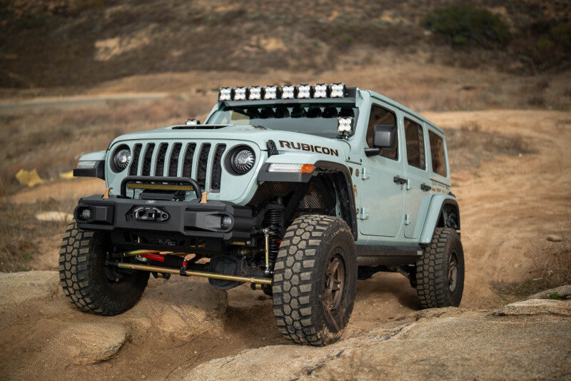 Dv8 18+ Jeep Wrangler JL / 20+ Jeep Gladiator JT OE Plus Front Bumper