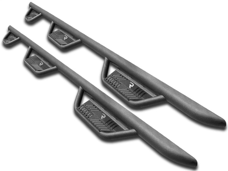 N-Fab Podium LG 10-18 Dodge Ram 2500/3500 Crew Cab 6.5ft Bed - Tex Black - Bed Access - 3in