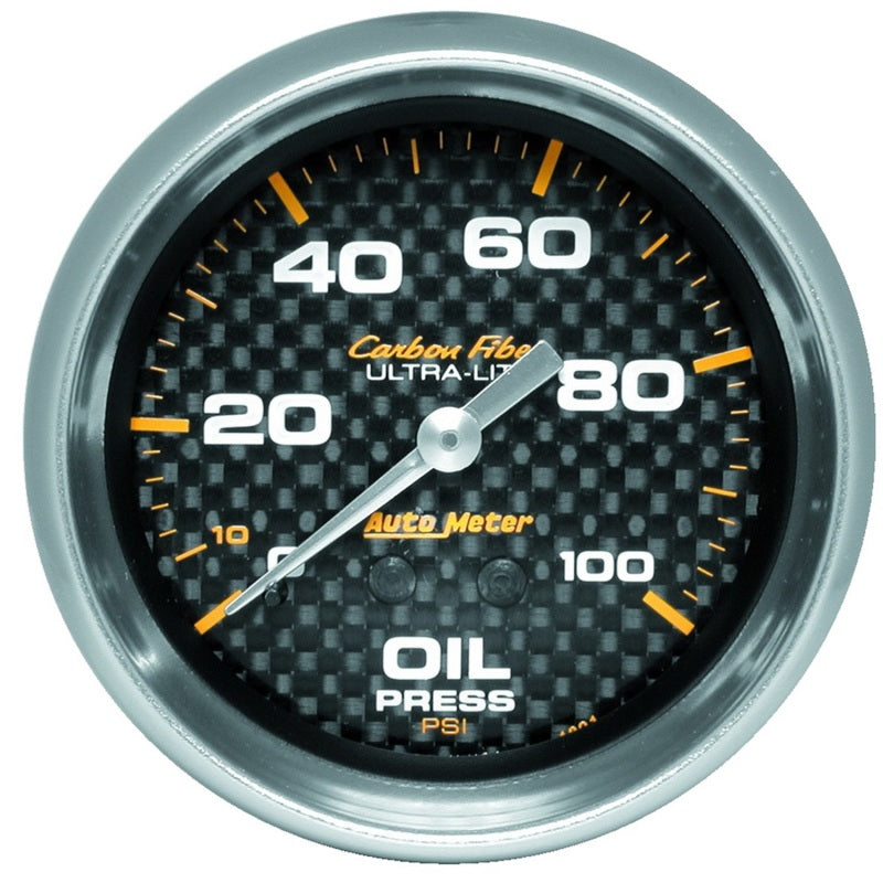 C/F 2-5/8in Oil Pressure Gauge 0-100PSI