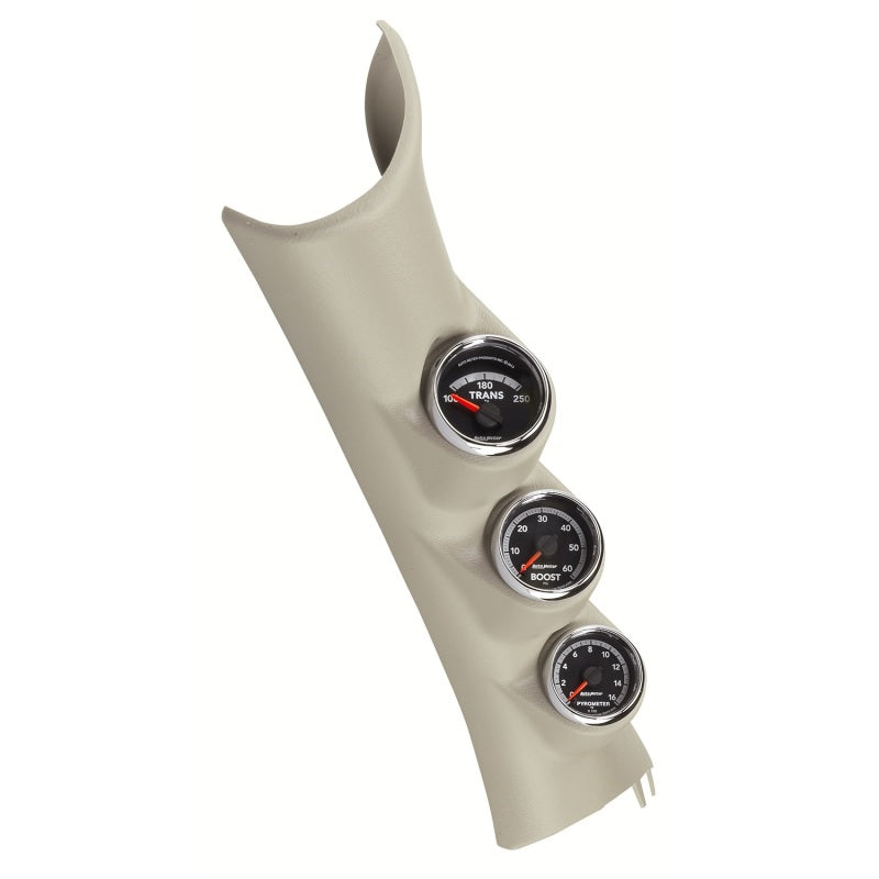 Triple Pillar Gauge Kit - 10-12 Dodge Ram Diesel