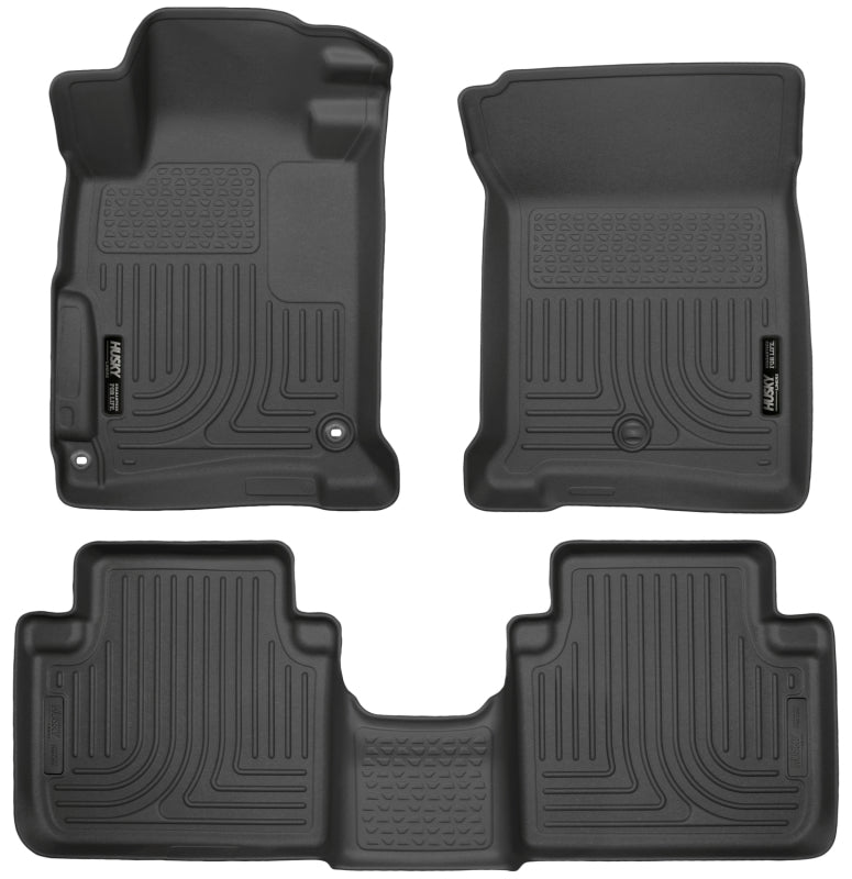 13-  Honda Accord Front/ 2nd Floor Liners Black