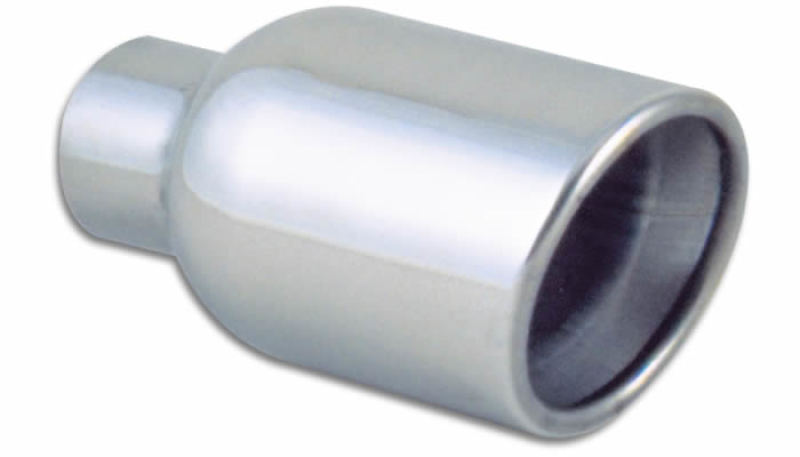 4in Outlet O.D. Round Stainless Steel Tip