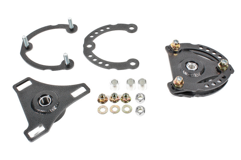 Caster camber plates