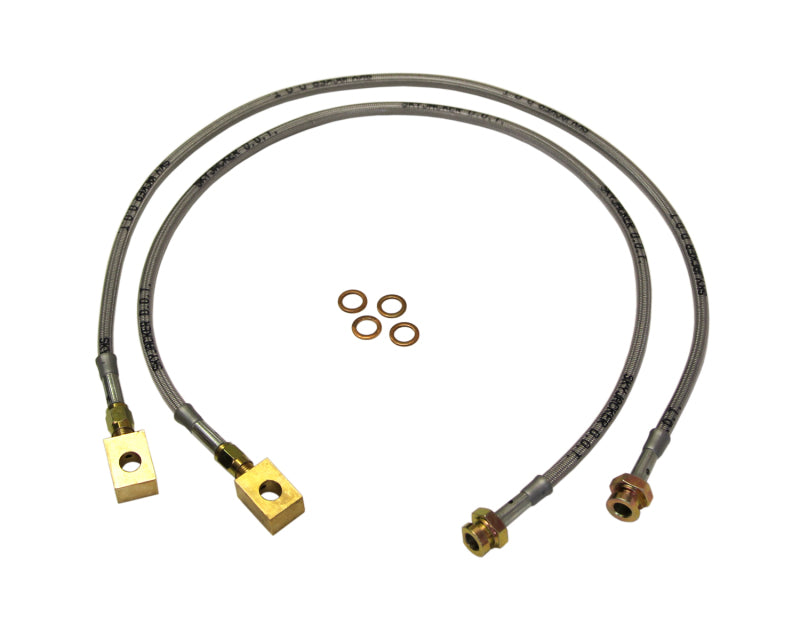 Front Brake Lines 79-91 GM 6-8in