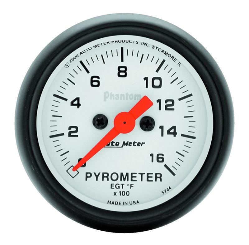 2-1/16in Phantom EGT Pyrometer Kit 0-1600
