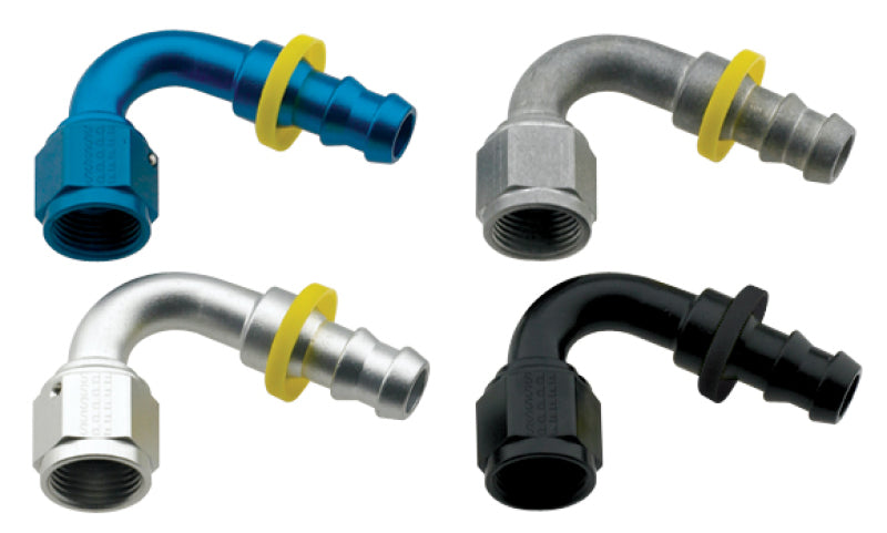 Hose Fitting #10 120 Deg Push Lock