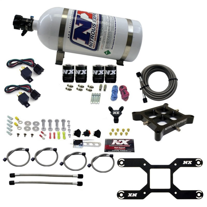 4150 Dual Stage Billet Crossbar Kit w/10lb Bott