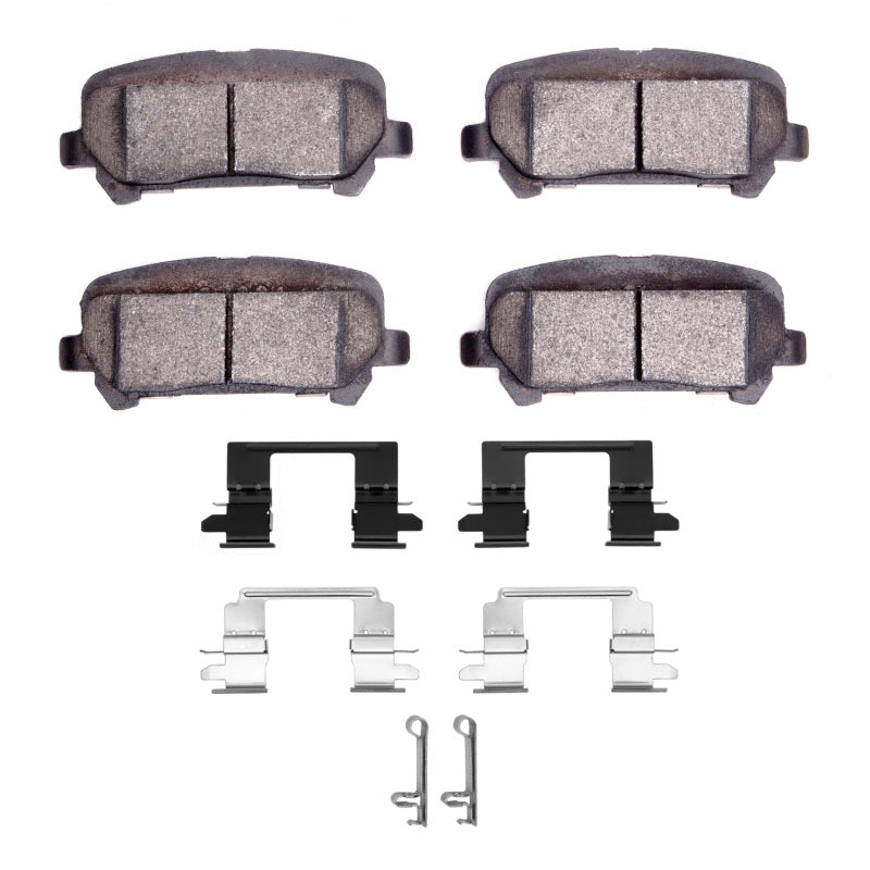 R1 15-20 Chevrolet Colorado Rear Performance Off-Road/Tow Brake Brake Pads & Hardware Kit