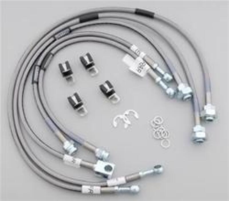 S/S Brake Line Kit 01-06 GM HD Trucks