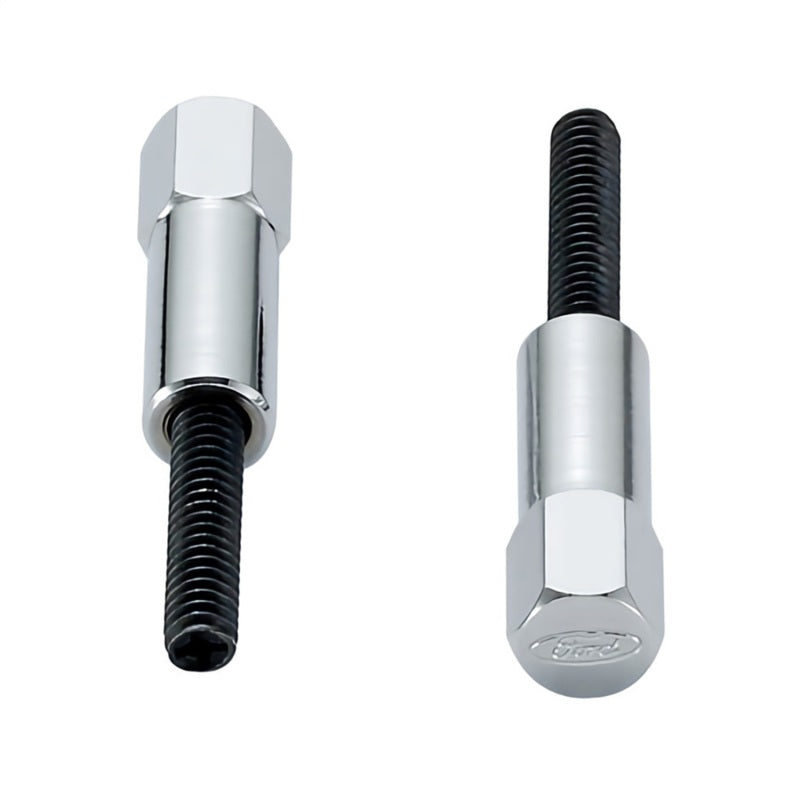 Valve Cove Bolt Kit 4pk Chrome w/Ford Logo