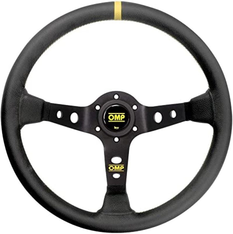 Corsica Steering Wheel Black Leather