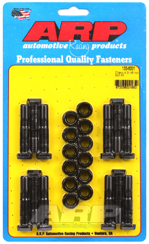 Chevy V6 Rod Bolt Kit - Fits 90 Deg. 4.3L