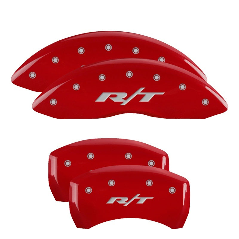 11-   Challenger Caliper Covers Red