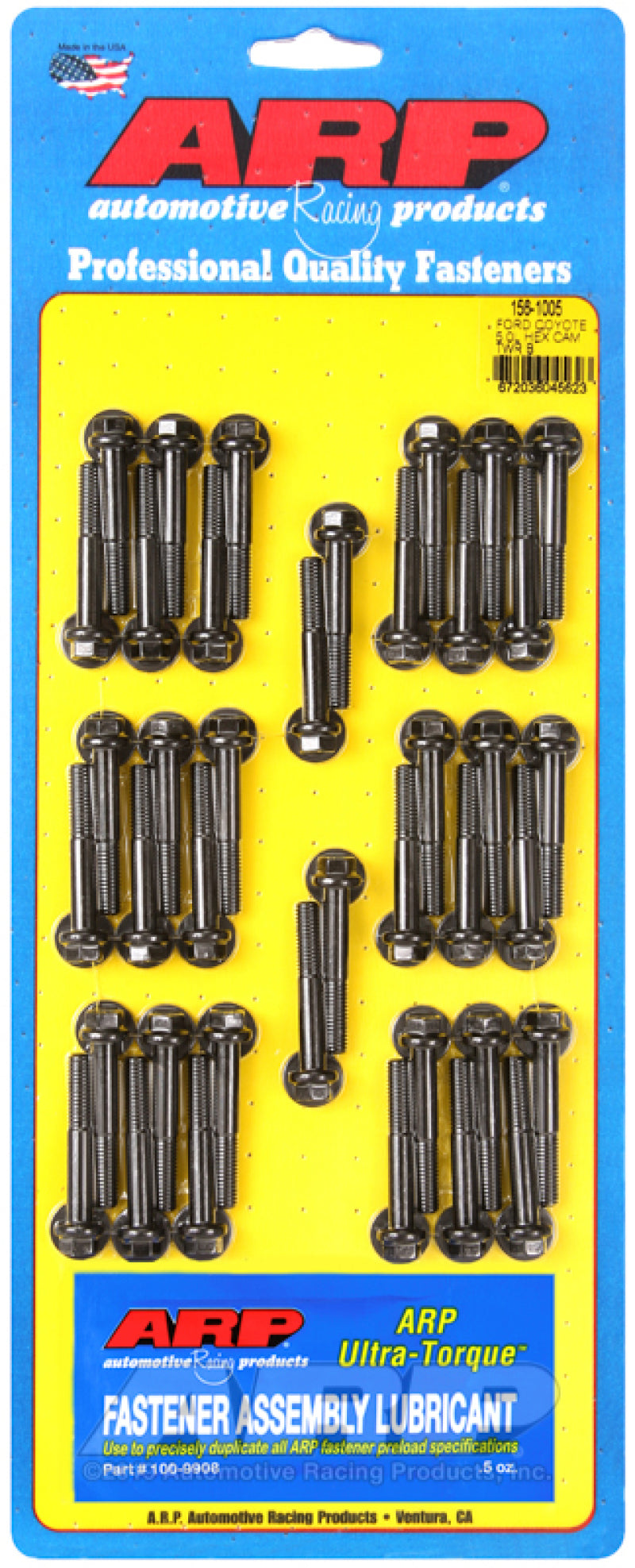 Cam Tower Bolt Kit Ford 5.0L Coyote 6pt 6mmx1.0