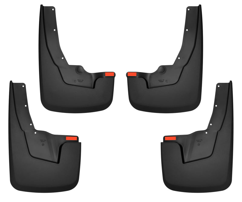 Husky Liners 19-22 RAM 1500 w/ OEM Fender Flares Custom-Molded Front & Rear Mud Guards
