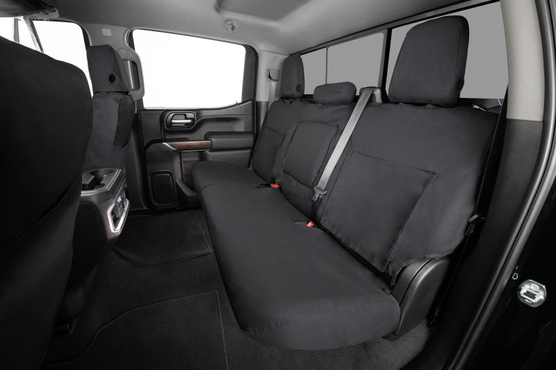 Covercraft 19-24 Dodge Ram Polycotton SeatSaver Custom Second Row Seat Covers - Charcoal
