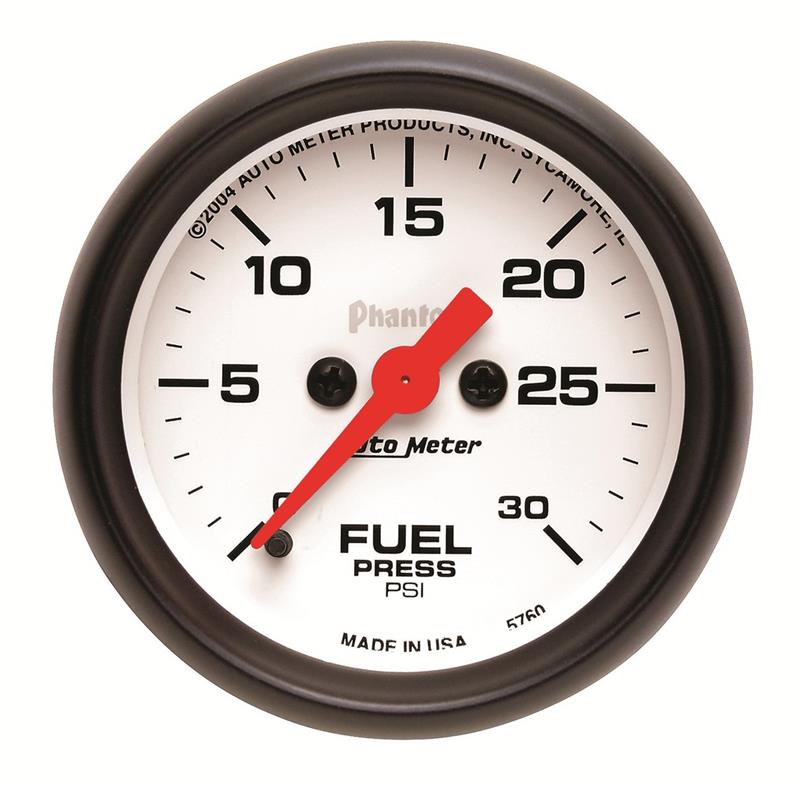 2-1/16in Phantom Fuel Press. Gauge 30psi