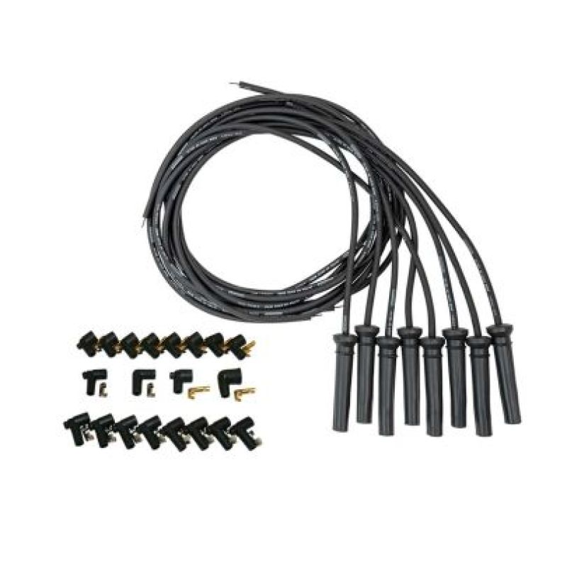 Ultra 40 Plug Wire Set - Black Unsleeved