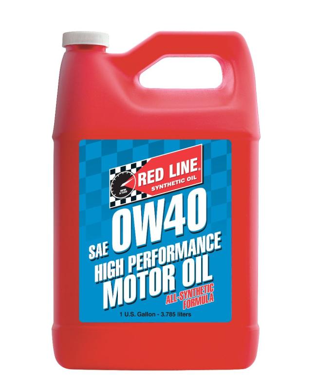 Red Line 0W40 Motor Oil - Gallon