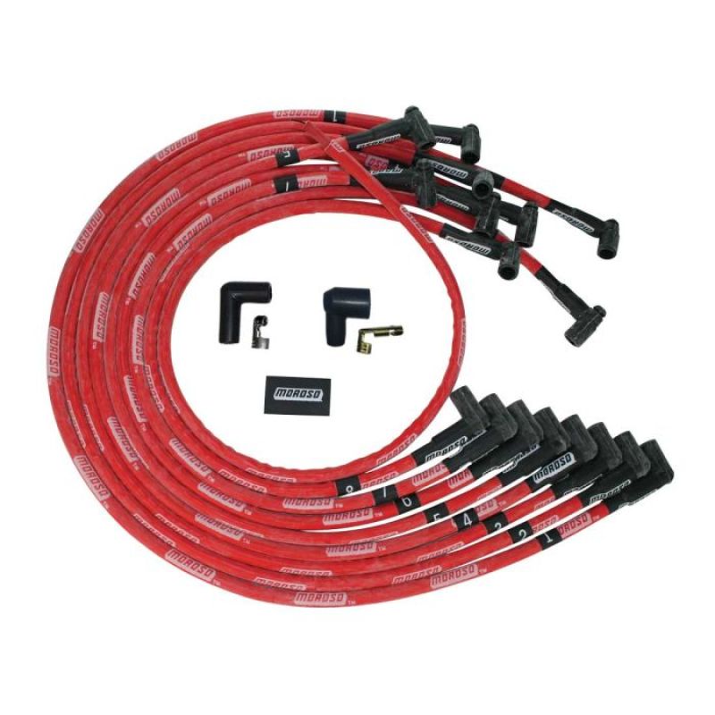 Ultra Plug Wire Set BBC Under V/C Red