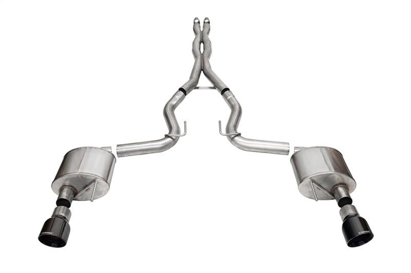 24-  Mustang 5.0L Cat Back Exhaust