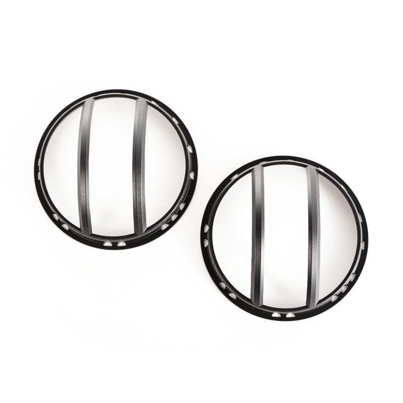 Elite Pivotal Headlight Euro Gard Blk 07-18 Jeep