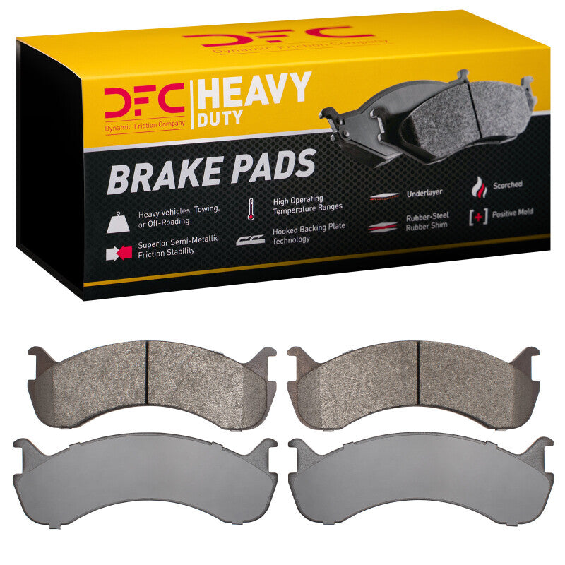 DFC 98-25 BEAVER MOTORCOACH CONTESSA Front/Rear/Fr & Rr Heavy Duty Pads - Semi Metallic