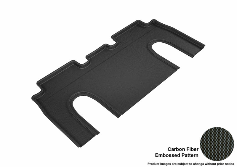 Tesla Model X 16-   Kagu Rear Floorliner Black