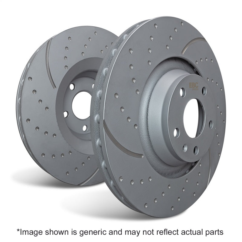 EBC 86-89 Mazda RX7 2.4 (1.3 Rotary)(Vented Rear Rotors) GD Sport Rear Rotors