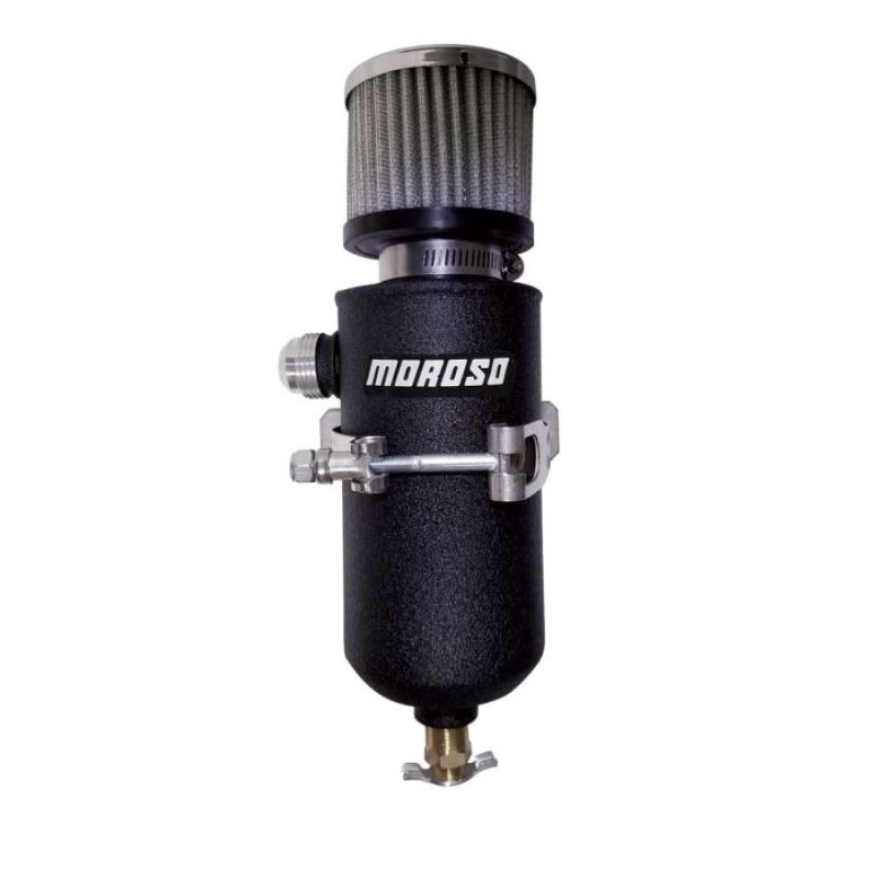 Remote Breather Tank - w/12an Fitting