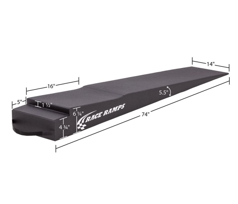 7in Trailer Ramps Pair w/ Flat Cut Out