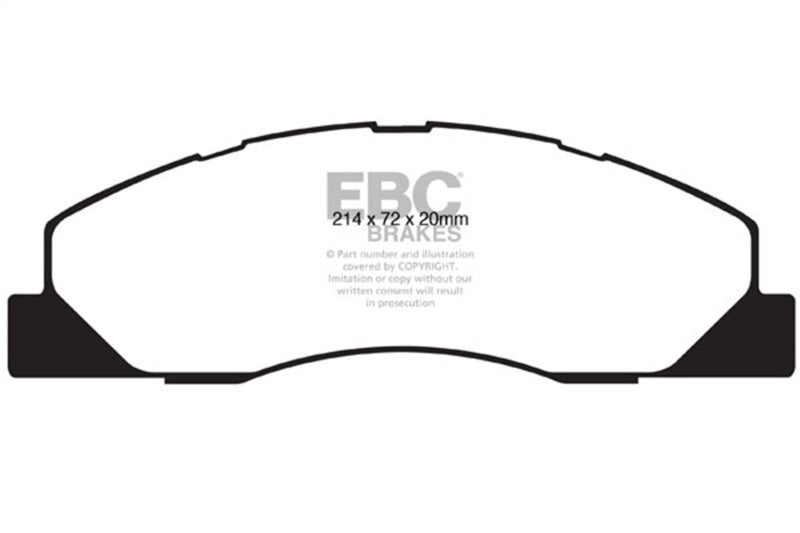 Brake Pads Extra Duty Front Ram 2500