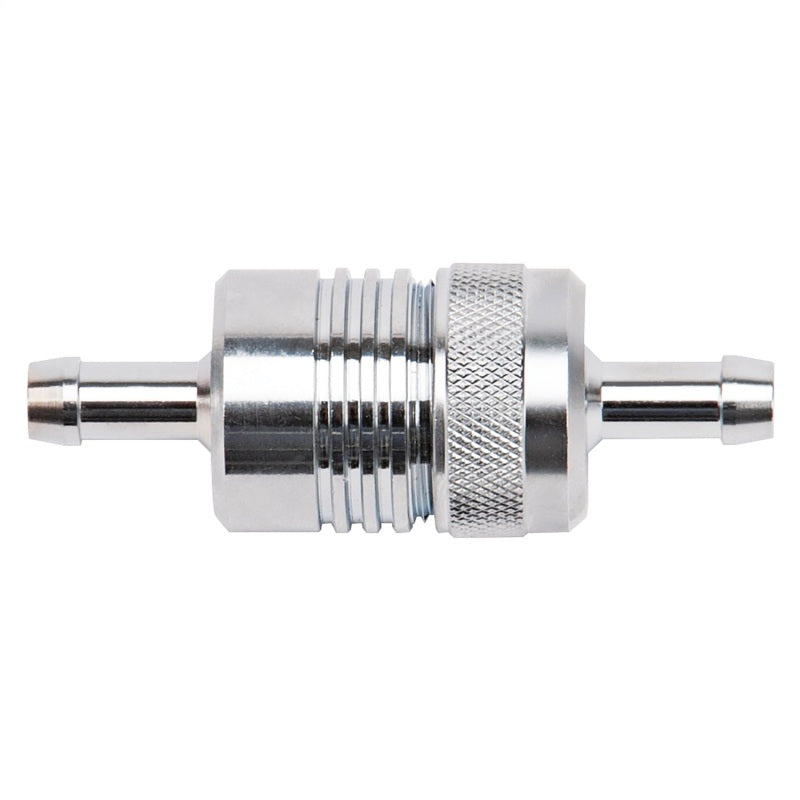 Fuel Filter 5/16in Push- On Chrome