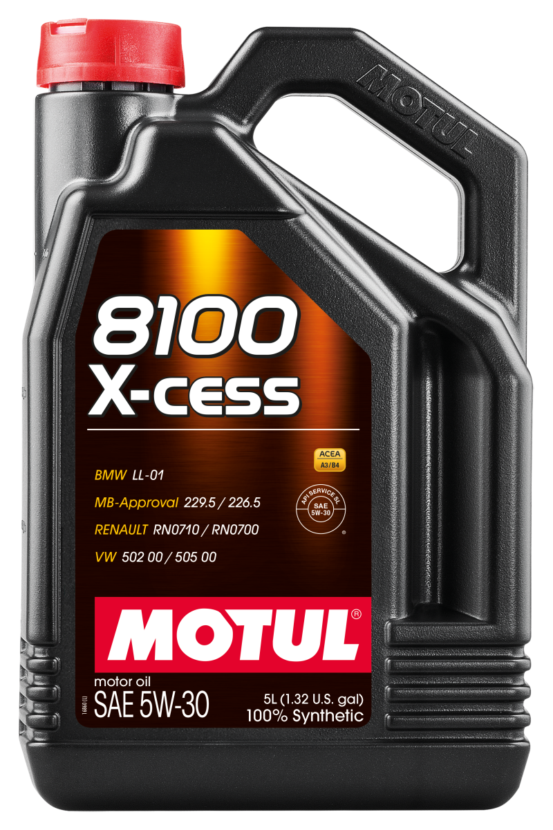 8100 X-Cess 5w30 Oil 5 Liter
