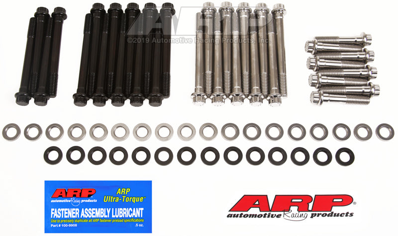 BBC Head Bolt Kit 12pt w/S.S.Outer Bolts