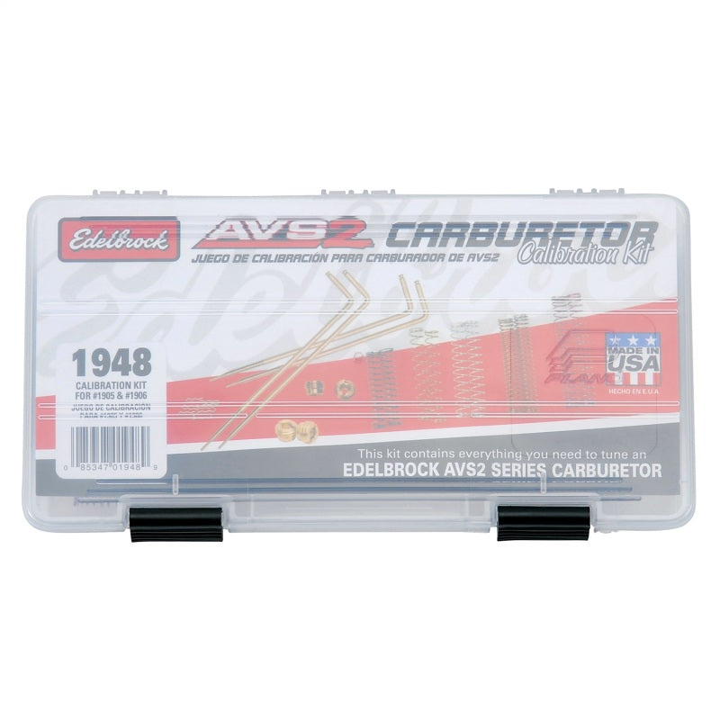 Calibration Kit  AVS2 650 Series 1905 & 1906