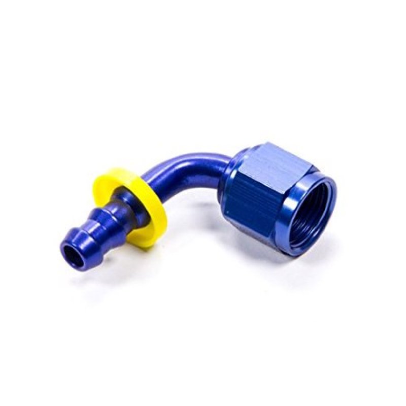 Hose Conversion Fitting #10 90deg to #8 Hose