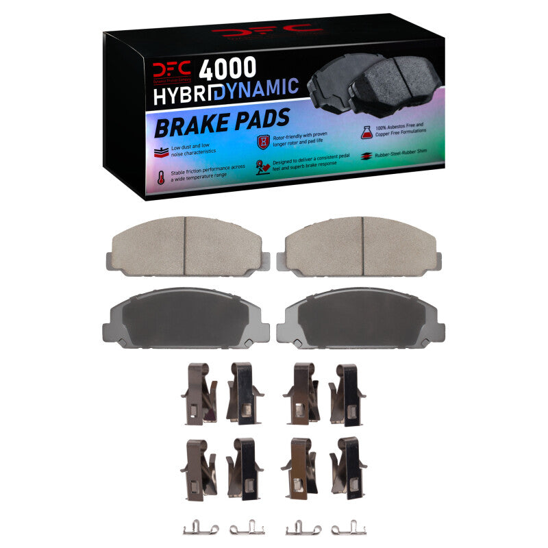 DFC 99-24 Chevrolet W5500 Tiltmaster Rear/Front 4000 HybriDynamic Brake Pads and Hardware Kit