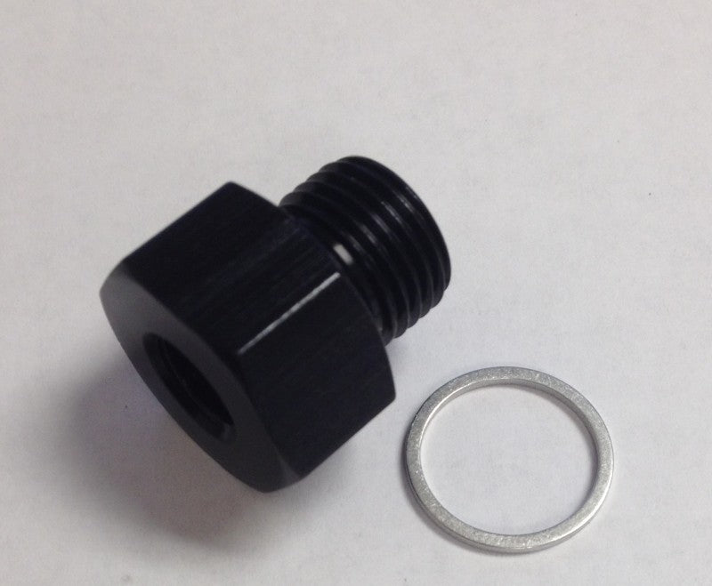 Temp Probe Adapter Fitting For GM LS Black