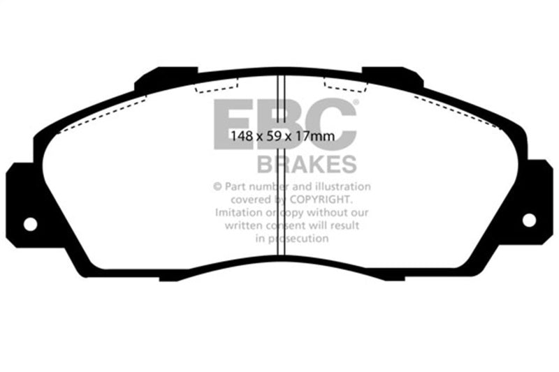 Brake Pads Yellowstuff Front Integra Type-R